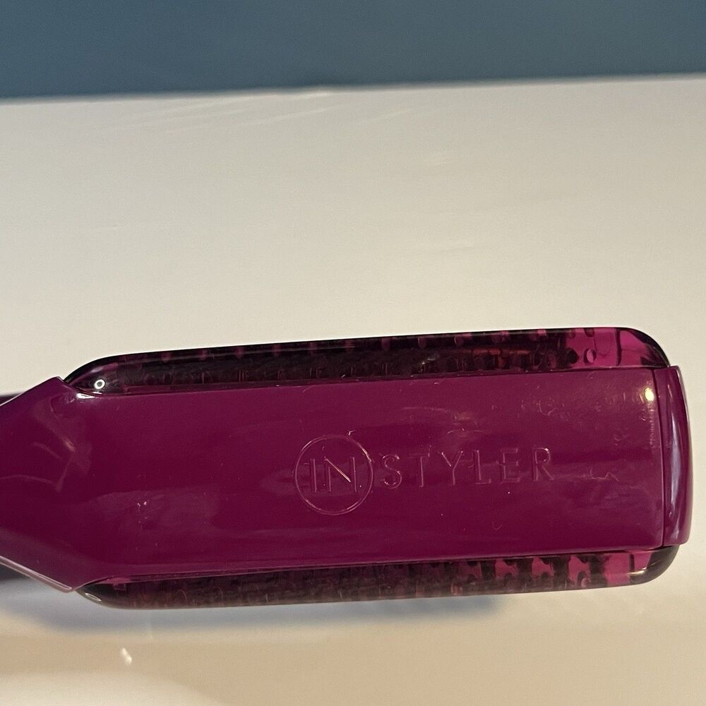 Instyler Rotating Hot Iron Hair Straightener 1.25" Purple IS2.1-1001 WORKS - Picture 8 of 8